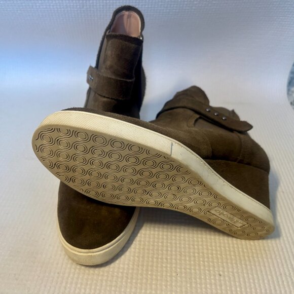 Paolo suede platform wedge - Picture 3 of 5